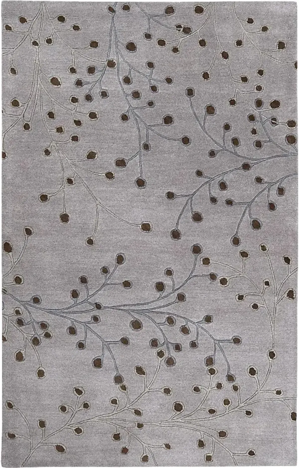 Autumn Gray 8 x 11 Rug