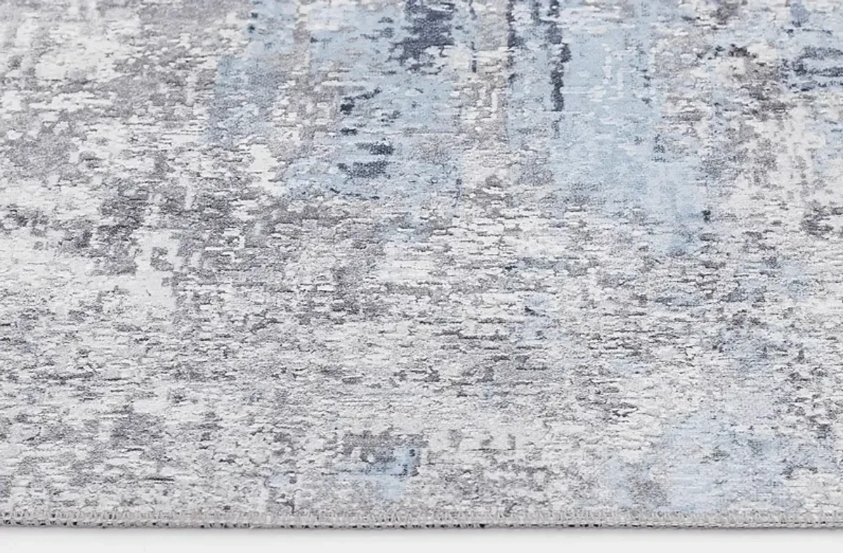 Minky Nomi Gray 5' x 7' Rug