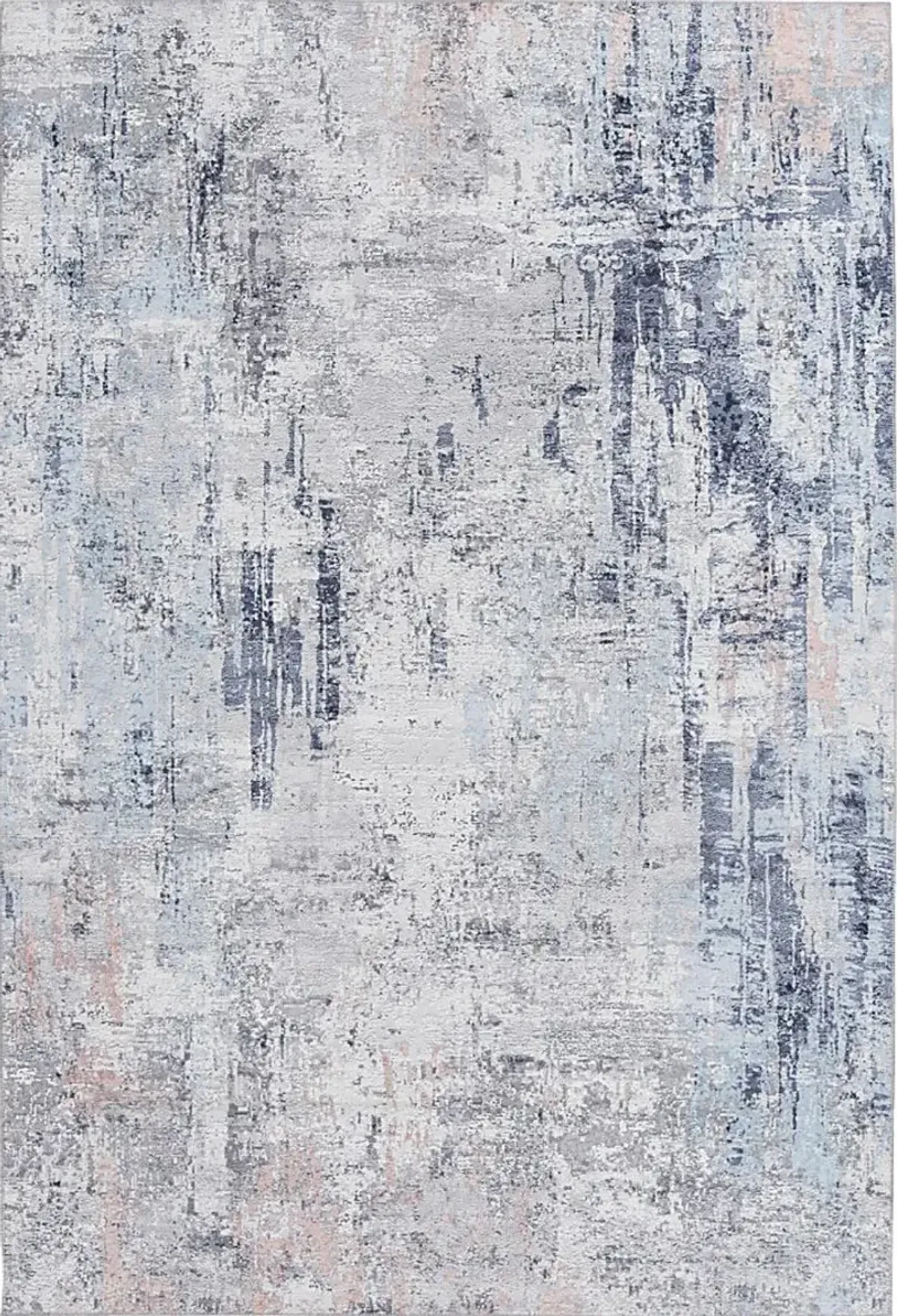 Minky Nomi Gray 5' x 7' Rug