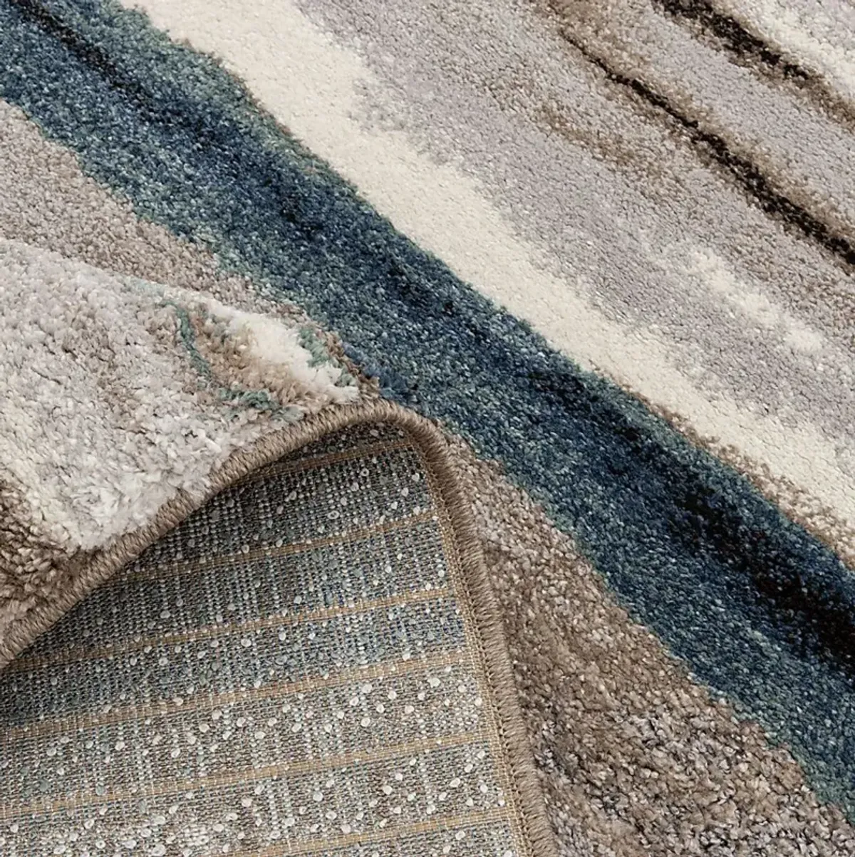 Fairen Blue 5' x 7'6 Rug