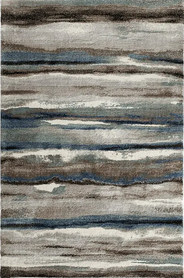Fairen Blue 5' x 7'6 Rug