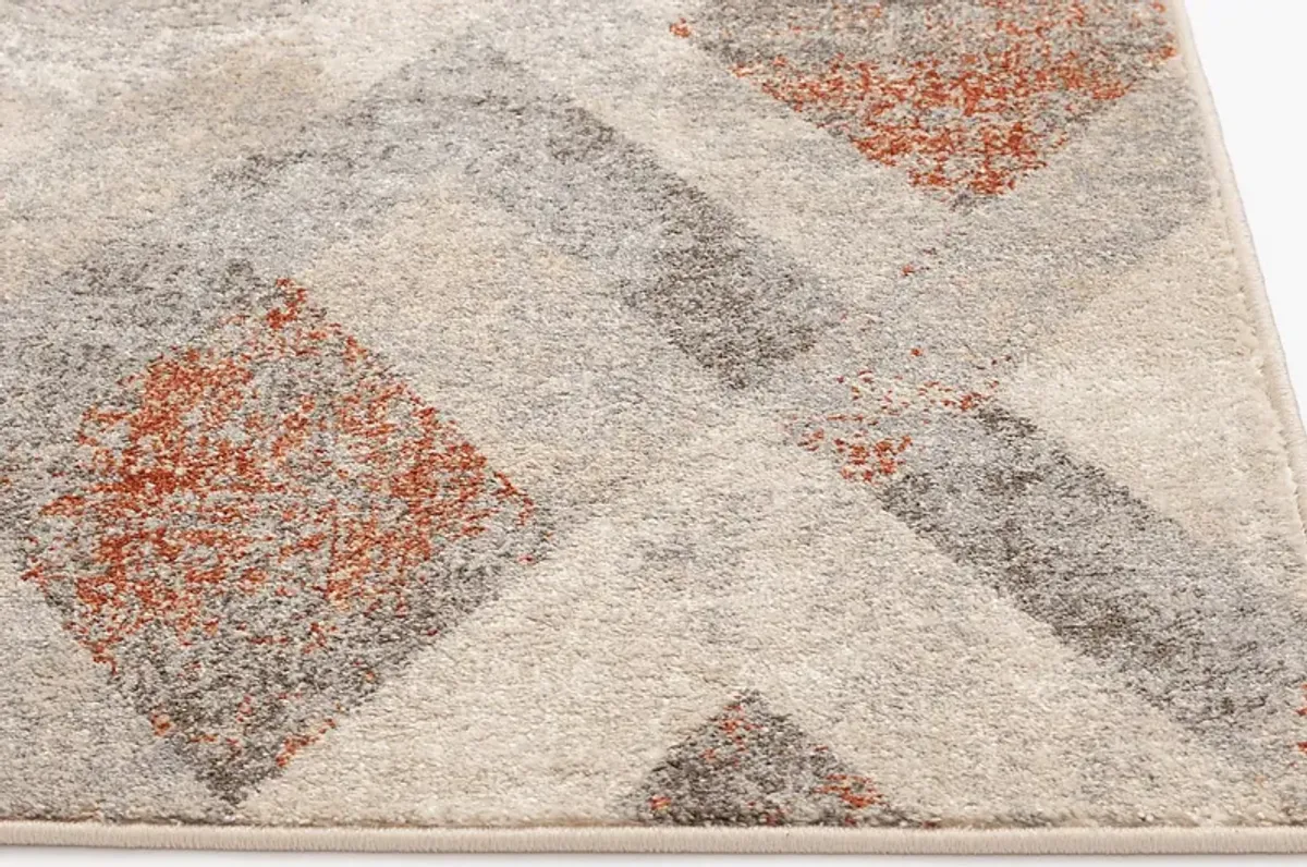 Warm Sands Beige 5' x 7'3 Rug