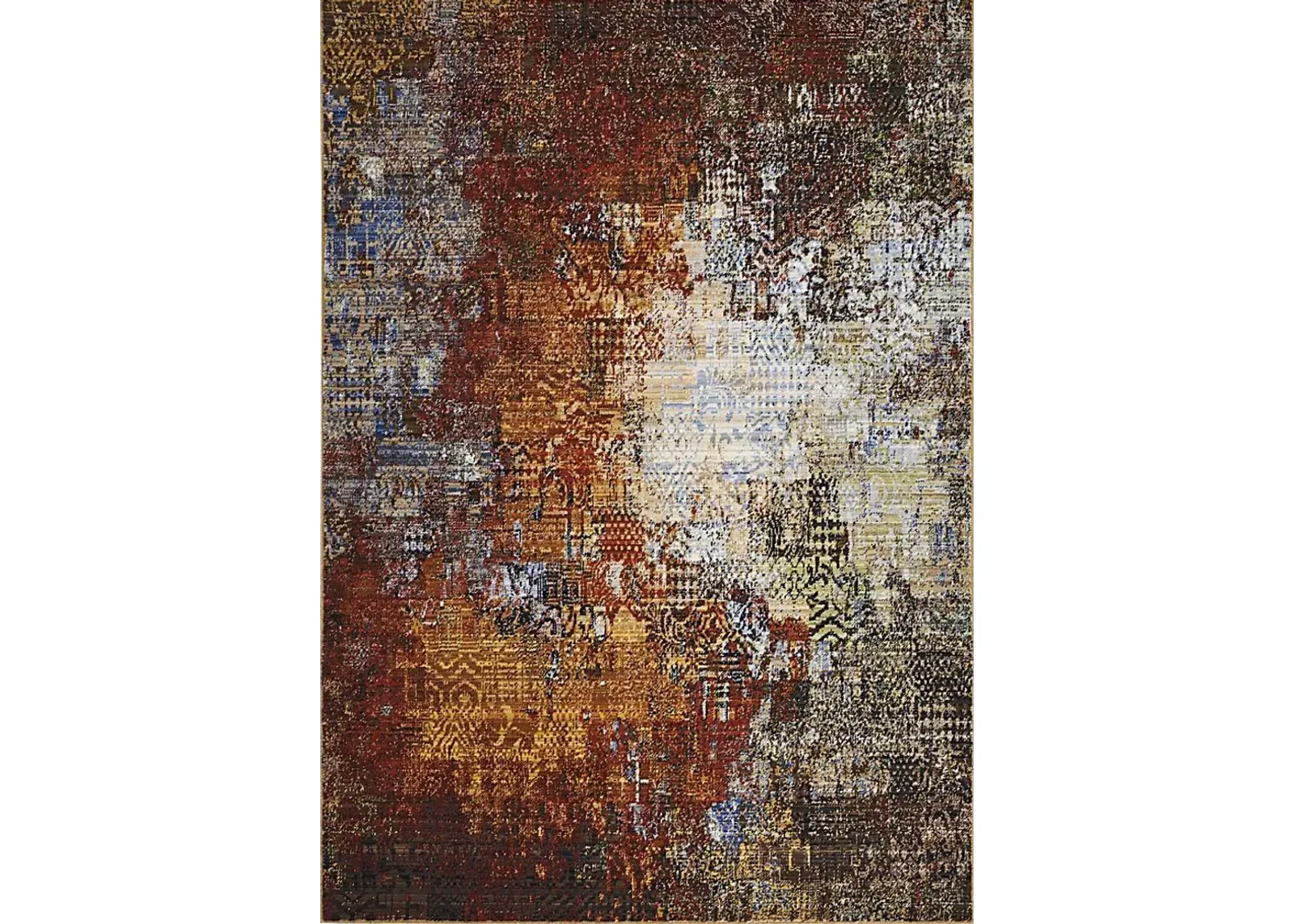 Ratin Red 5'6 x 8' Rug