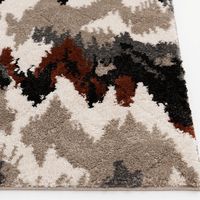 High Waves Rust 5' x 7'3 Rug