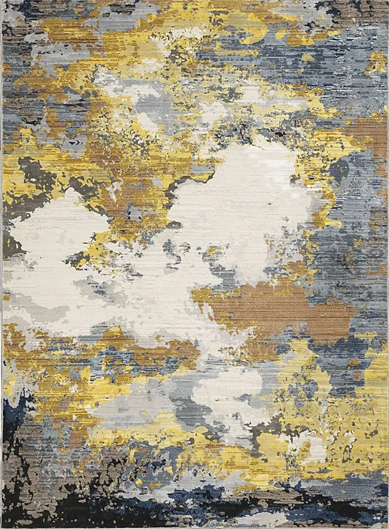 Percival Yellow 7'10 x 10'10 Rug