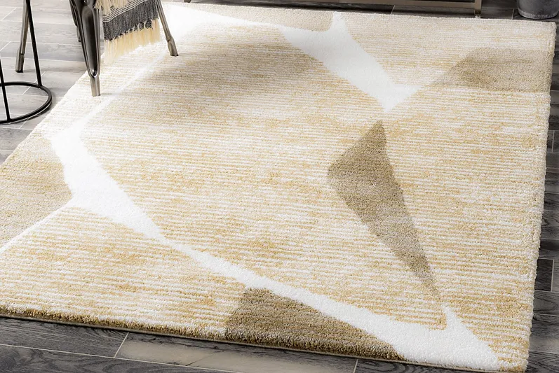 Tazania Taupe 7'8"" x 10' Rug