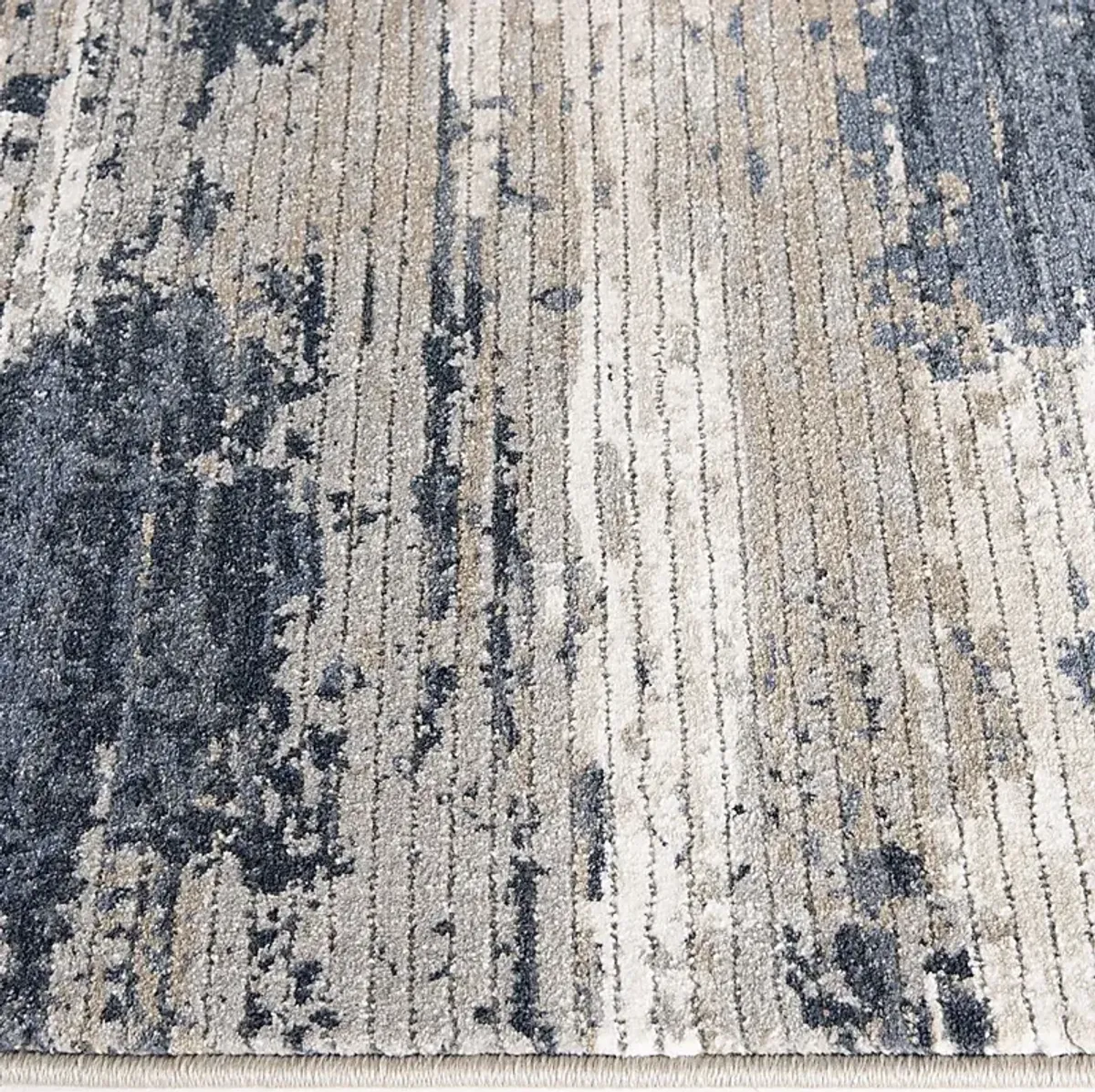 Clearwater Rhine Steel Blue 7'2 x 9'2 Rug