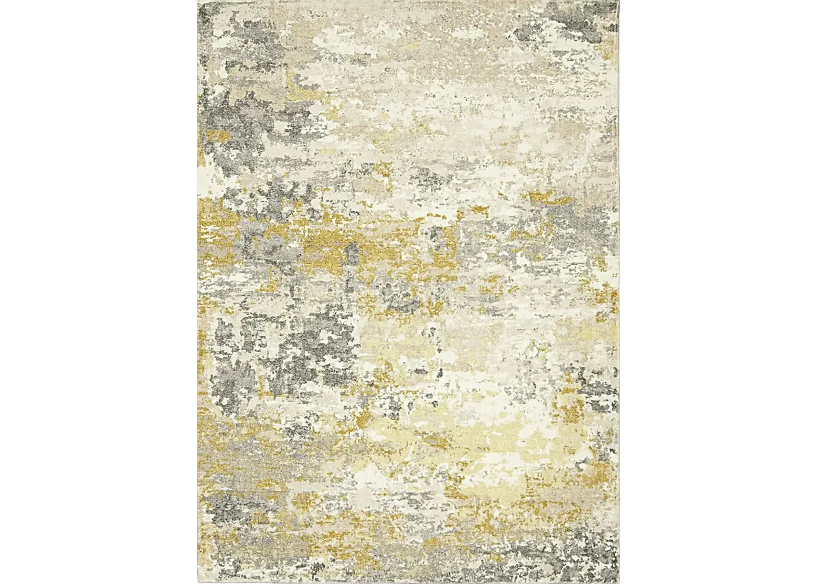 Minky Daybreak Gray 7'6""x10' Rug