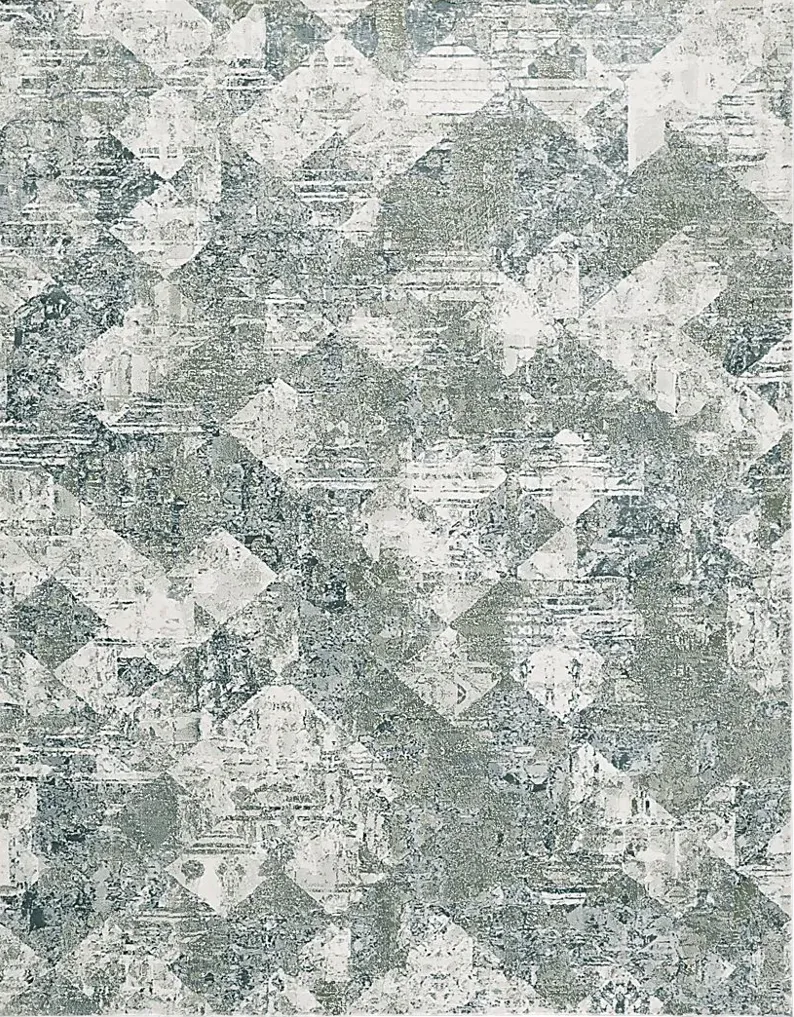 Vinalhaven Green 8' x 10' Rug