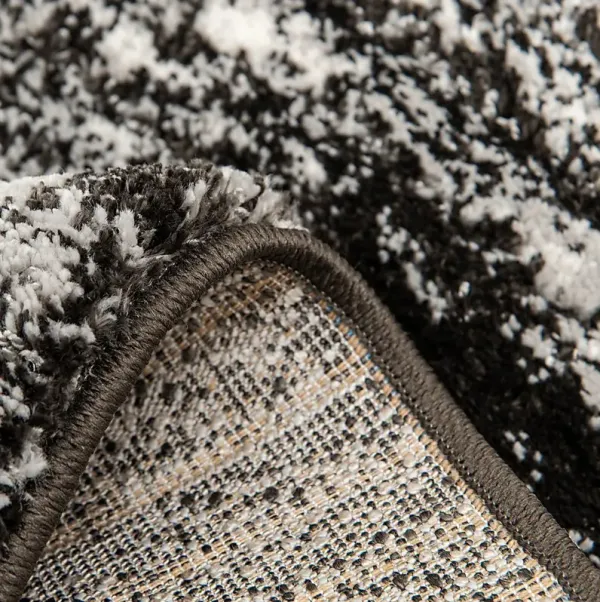 Abstract Dusk Charcoal 7'10 x 9'10 Rug