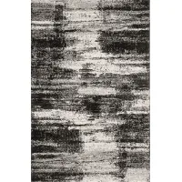 Abstract Dusk Charcoal 7'10 x 9'10 Rug