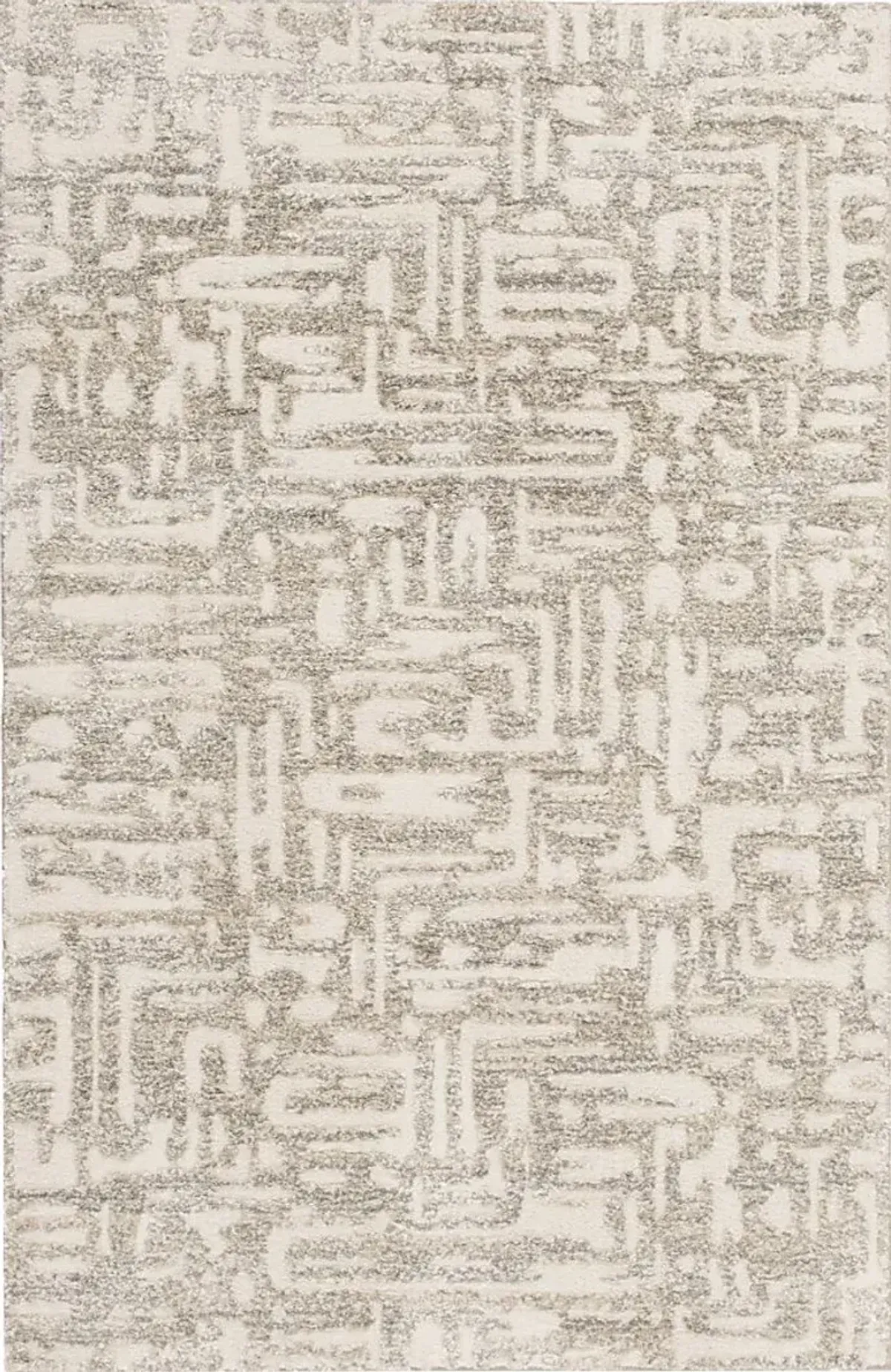 Labyrinth Beige 7'10 x 9'10 Rug