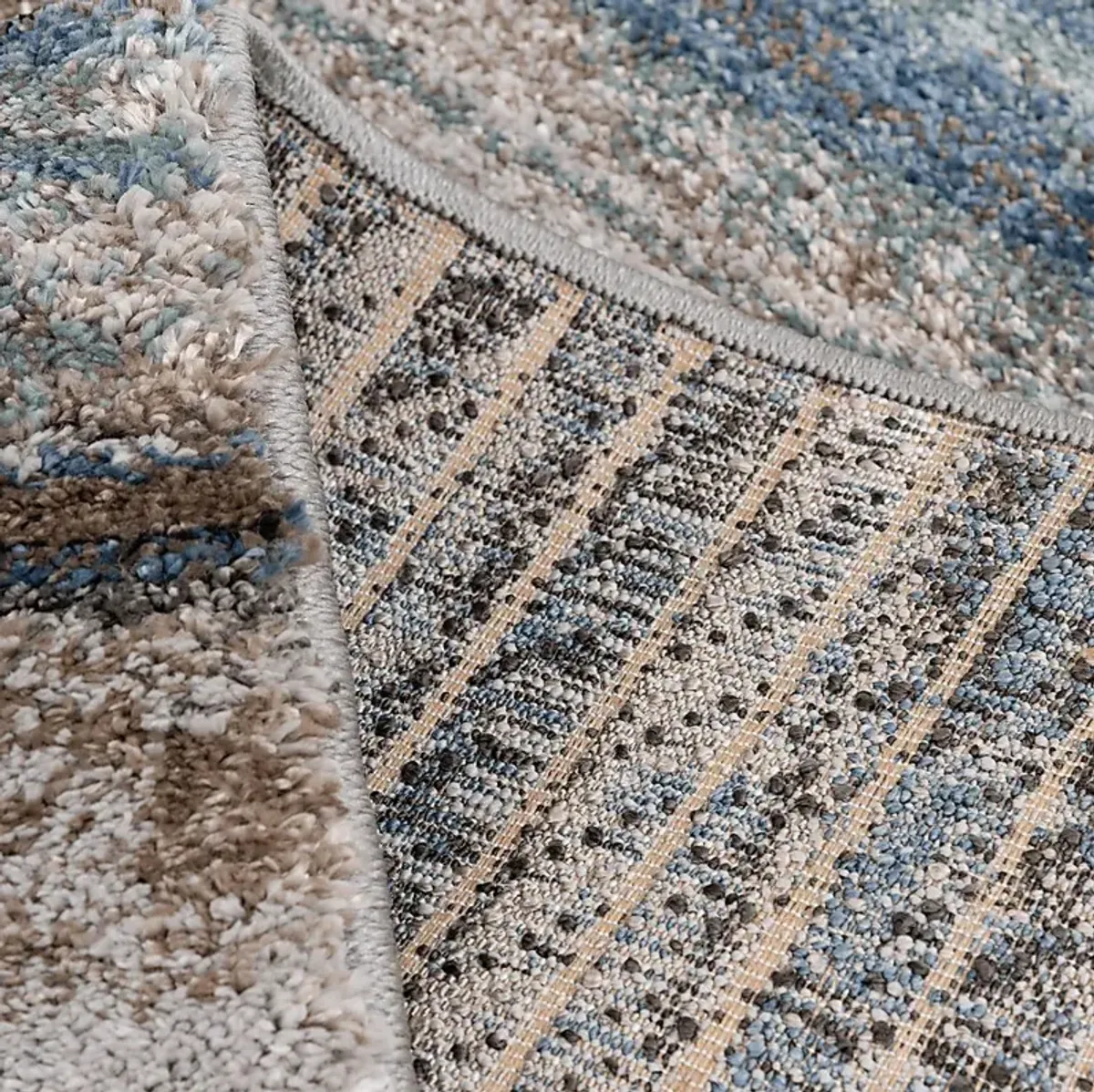 Beachglass Blue 6'6 x 9'6 Rug