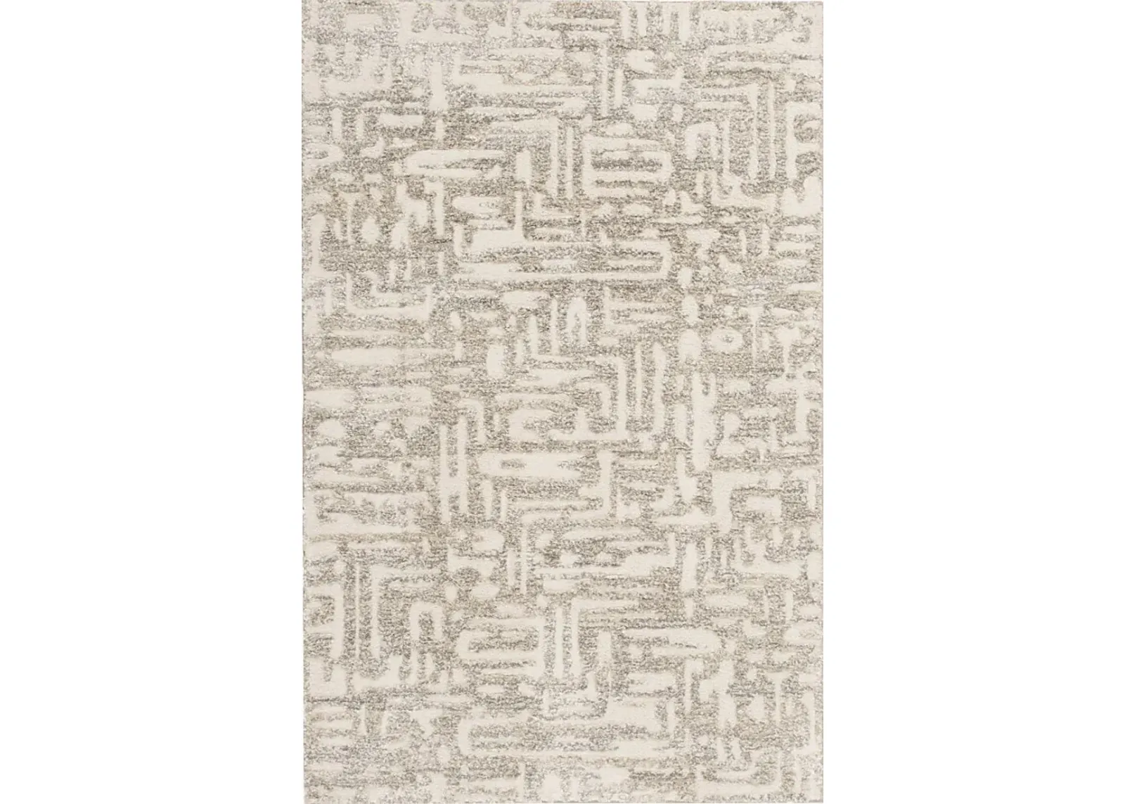 Labyrinth Beige 9'10 x 12'10 Rug