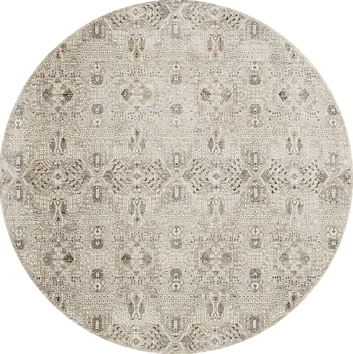 Phillipe Graphite 7'8 Round Rug