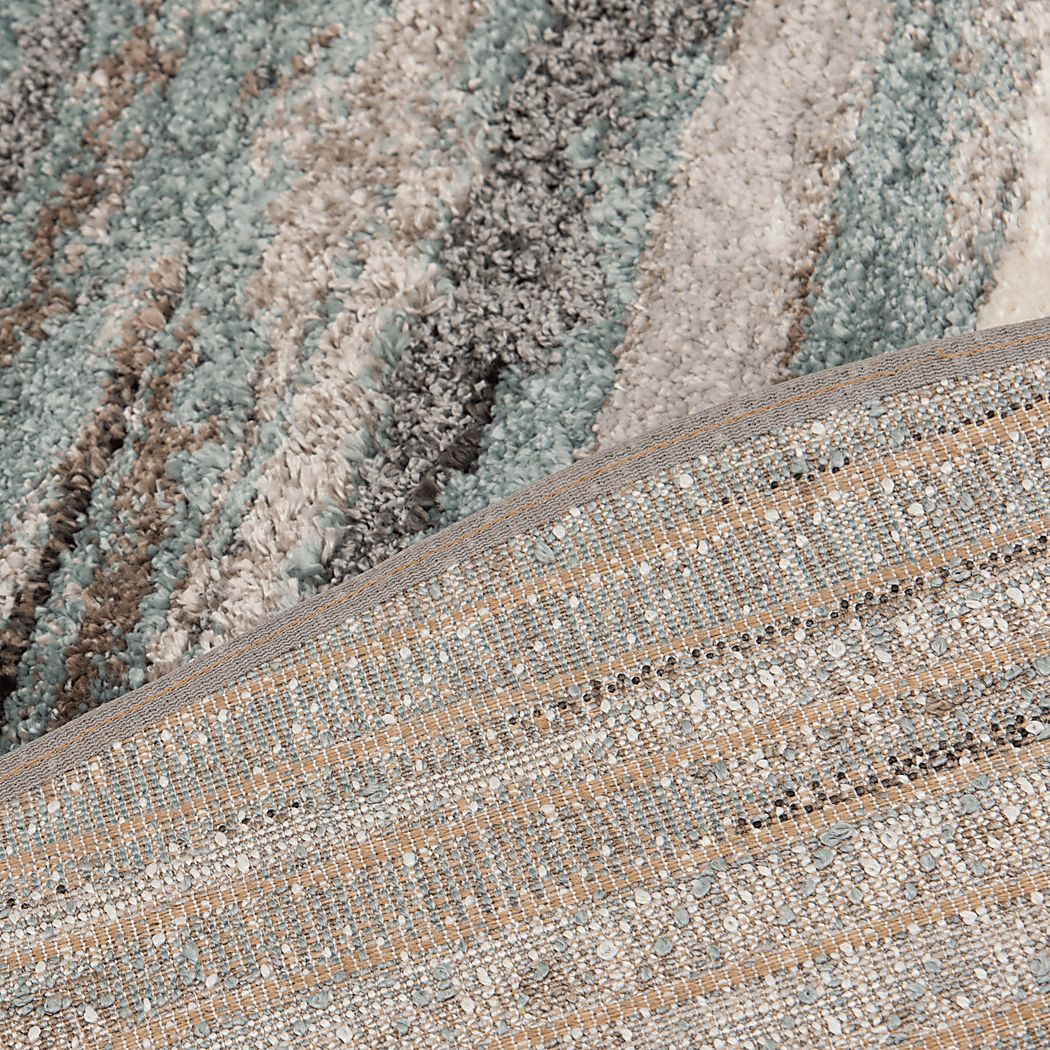 Stillwater Gray 7'10 Round Rug