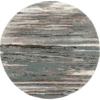 Stillwater Gray 7'10 Round Rug