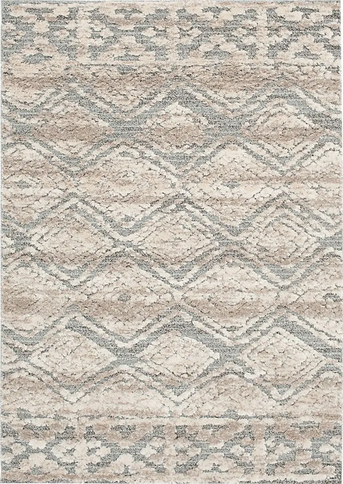 Idalia Gray 9'10"" x 12'10"" Rug