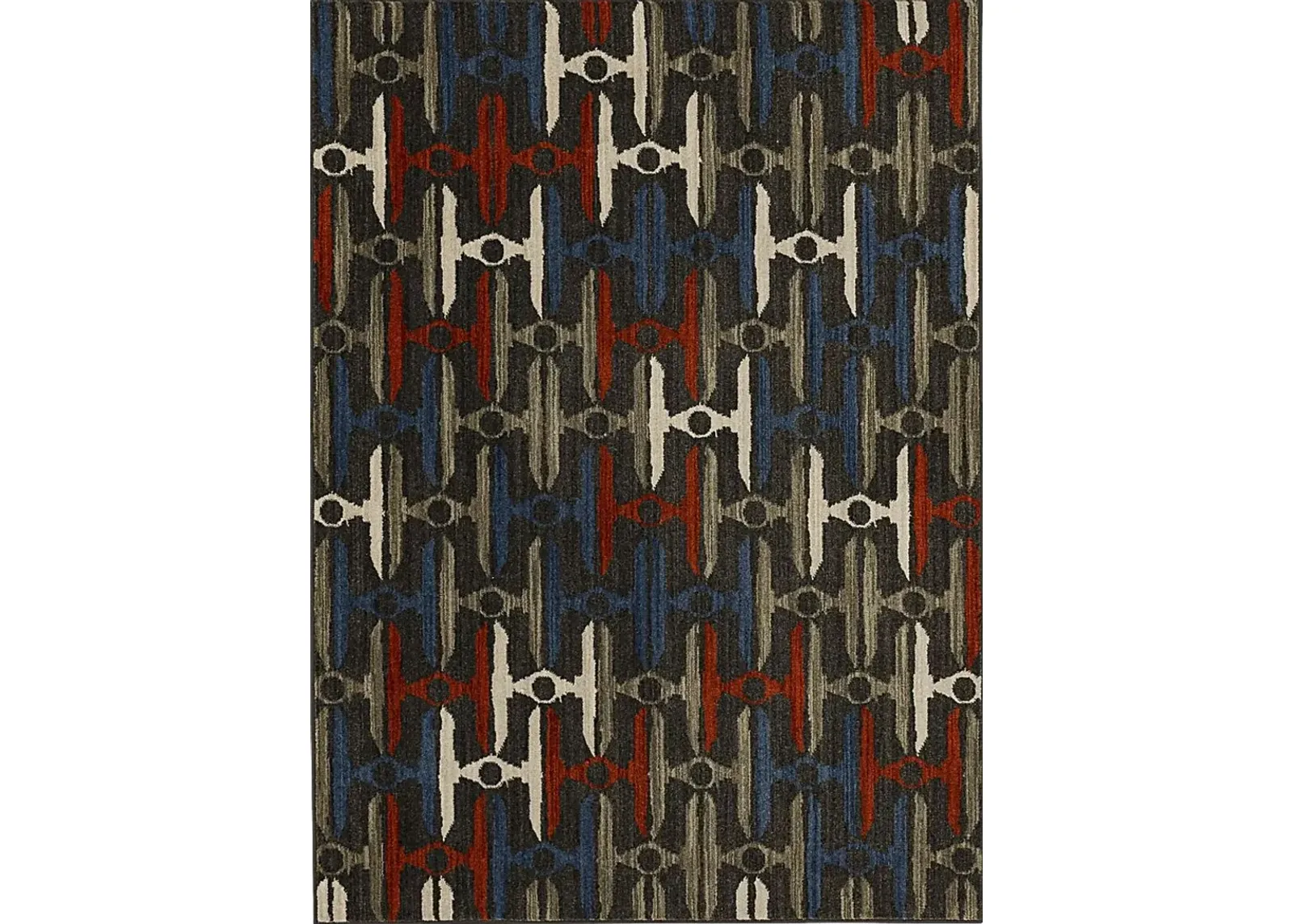 Kids Star Wars Intergalactic TIE Fighters Multi 3'6 x 5' Rug