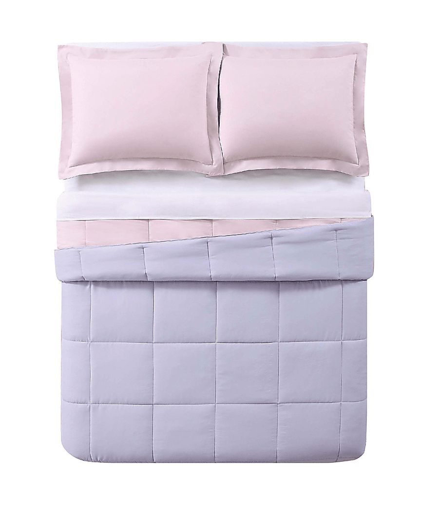 Kids Boyette Blush/Lavender 2 Pc Twin Comforter Set