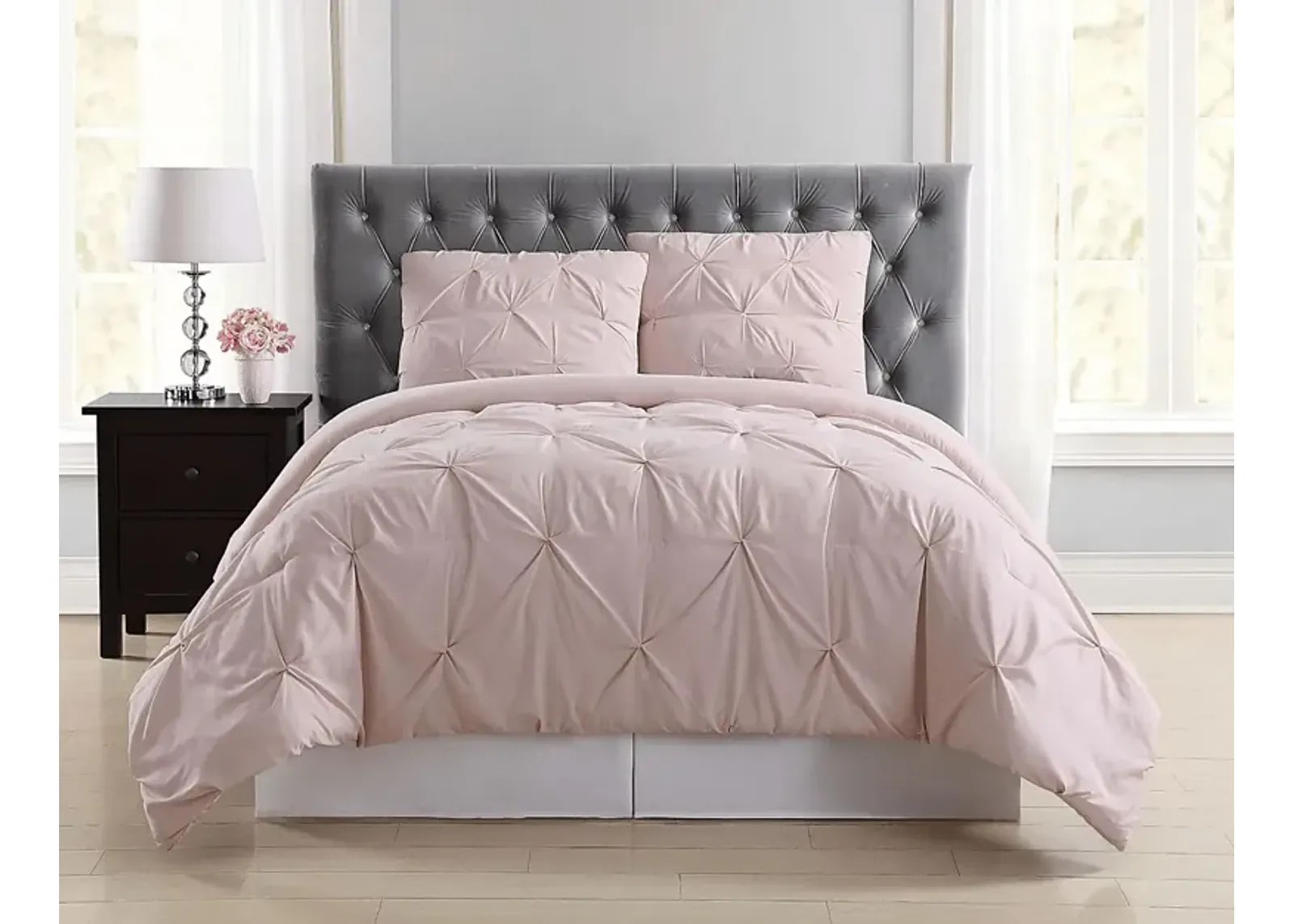 Kids Soft Waves Blush 2 Pc Twin Comforter Set