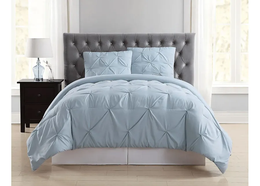 Kids Soft Waves Light Blue 2 Pc Twin Comforter Set