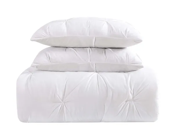 Kids Soft Waves White Twin Comforter Set