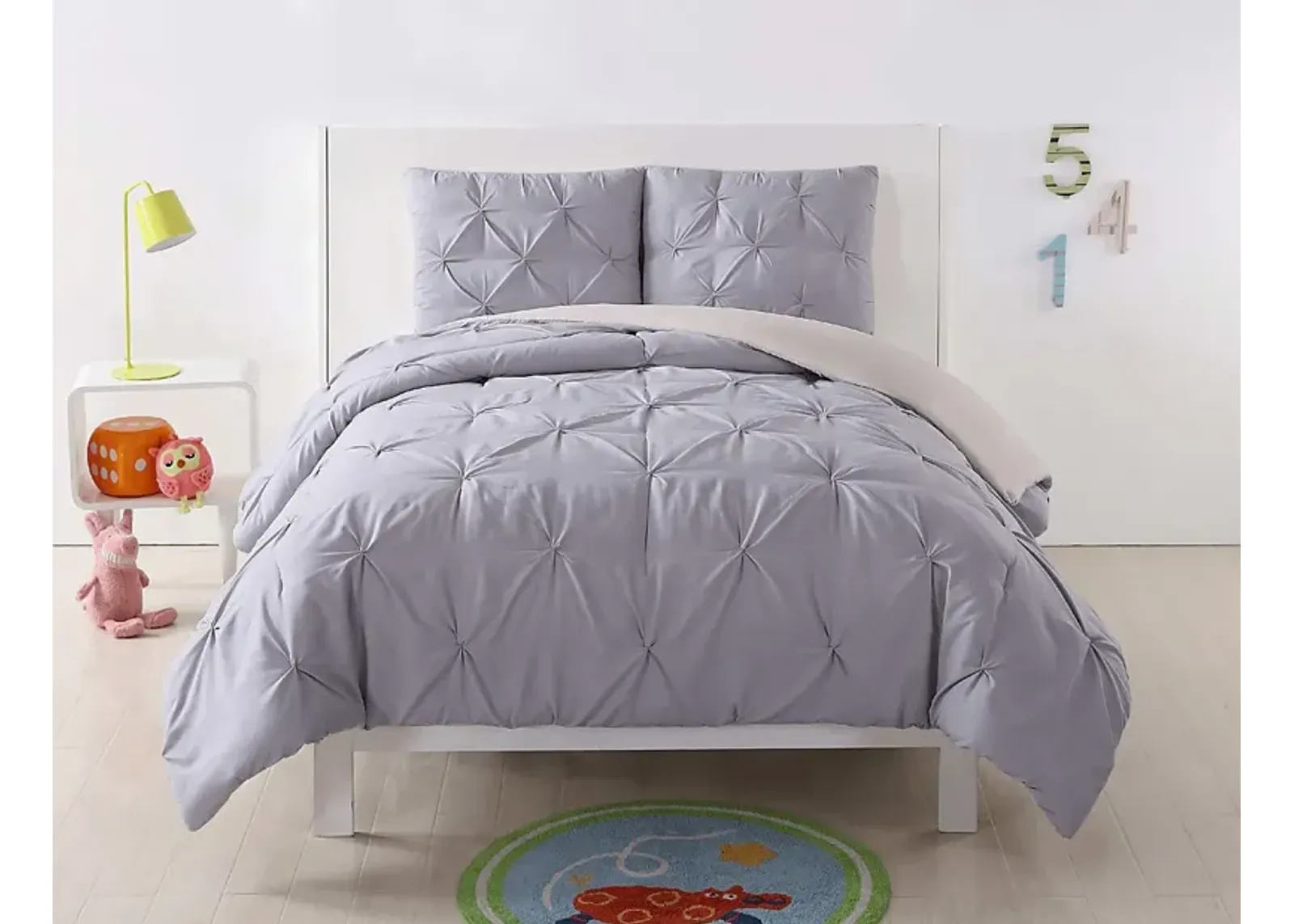 Kids Arrisa Lavender 2 Pc Twin XL Comforter Set