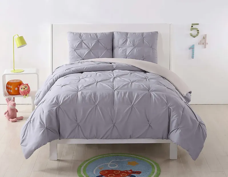 Kids Arrisa Lavender 2 Pc Twin XL Comforter Set