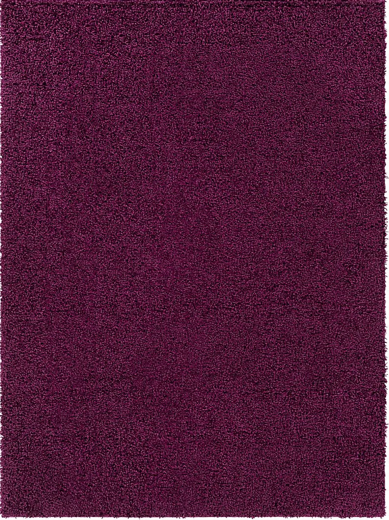 Kids Blissful Pastel Purple 5' x 7' Rug