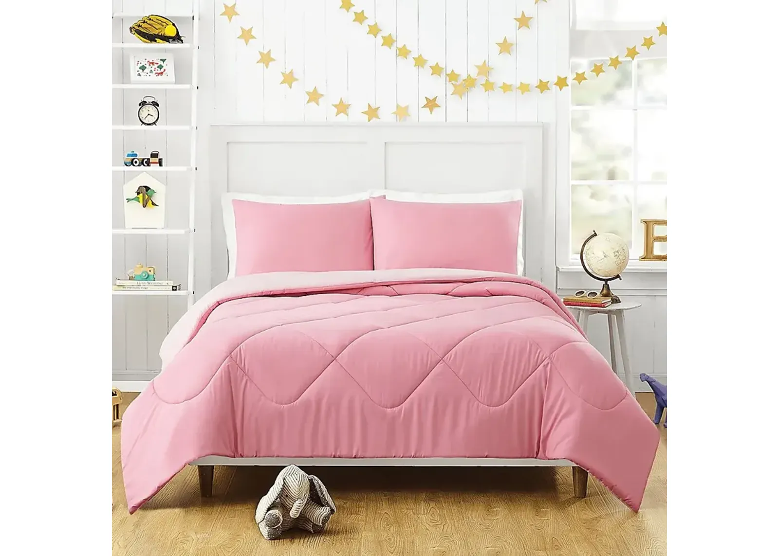 Kids Irys Pink 2 Pc Twin Comforter Set