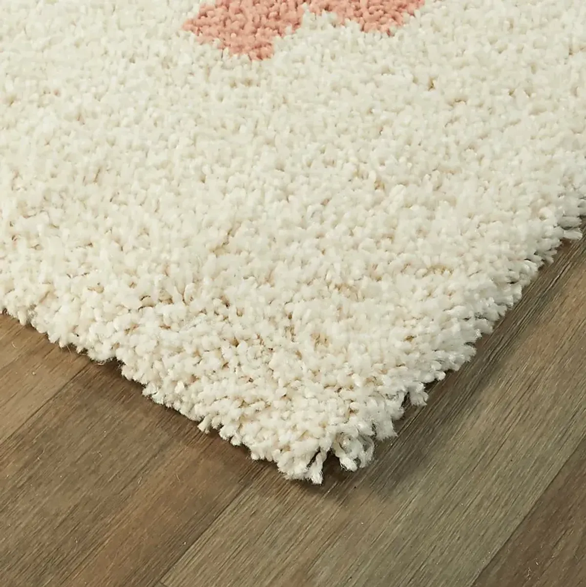 Kids Plus Party Peach 3'11 x 5'7 Rug