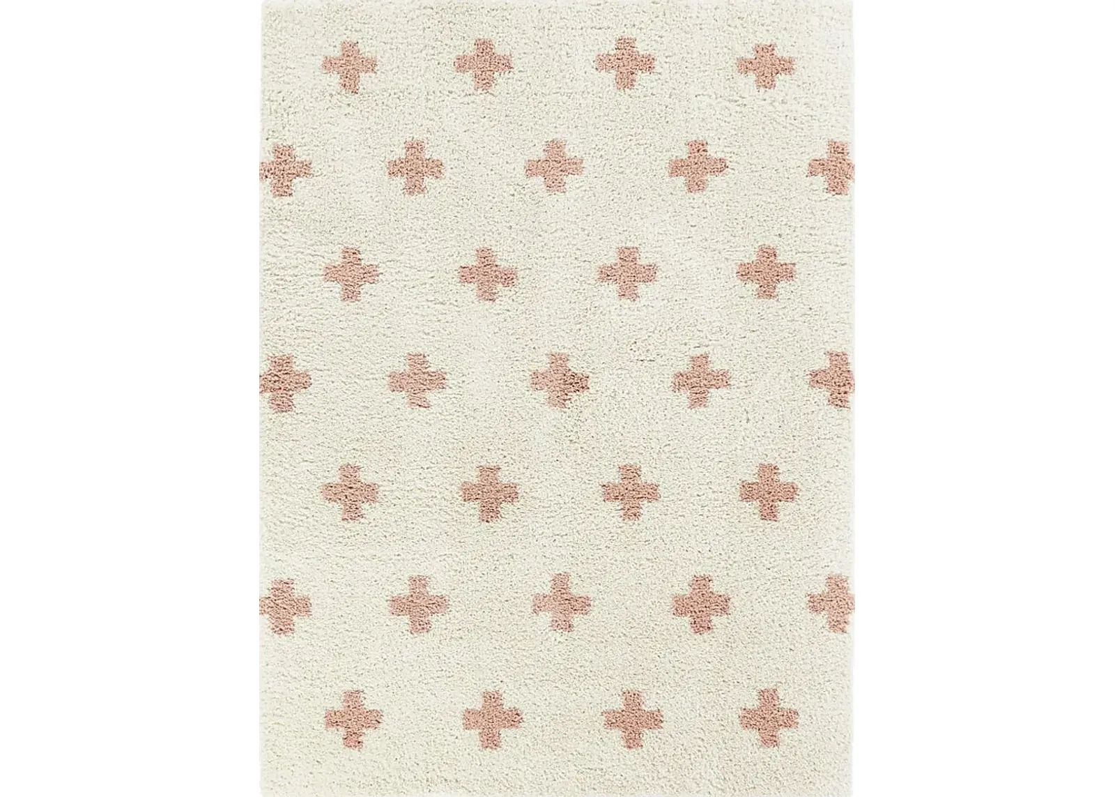 Kids Plus Party Peach 3'11 x 5'7 Rug