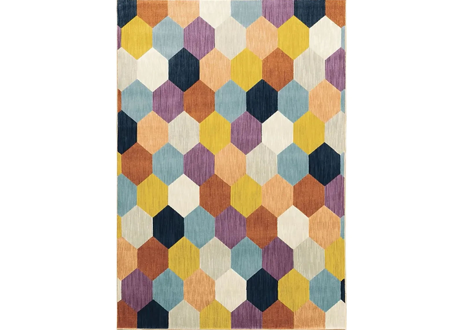 Kids Tropical Scales Rainbow 3'10 x 5'5 Rug