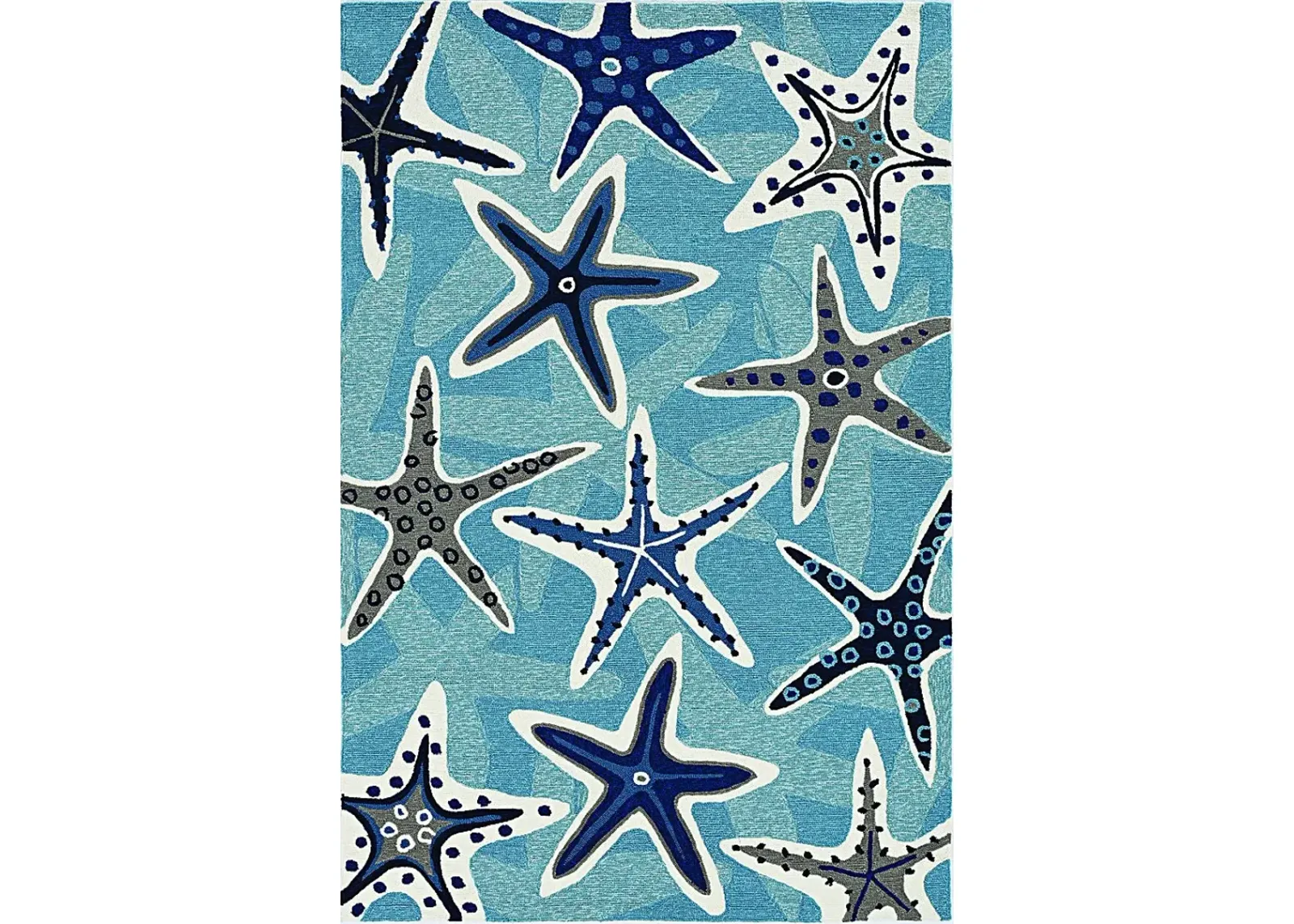 Kids Jaelyn Blue 5' x 7'6 Rug