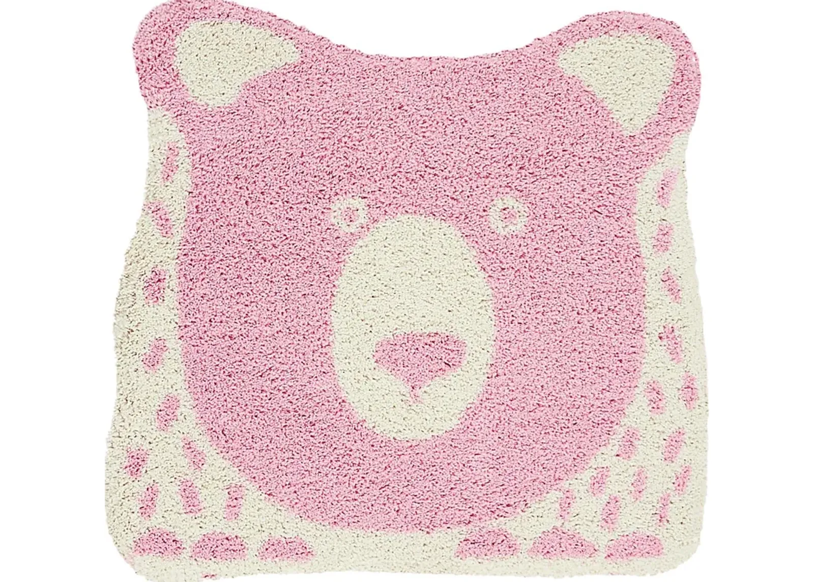 Kids Horace Pink 4' x 4' Rug