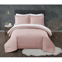 Kids Pasty Fields Blush 5 Pc Twin Comforter Set