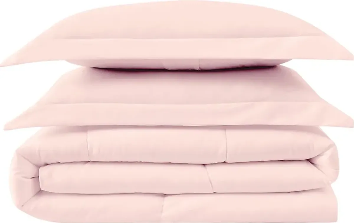 Kids Calming Colors Blush Twin XL Comforter Set