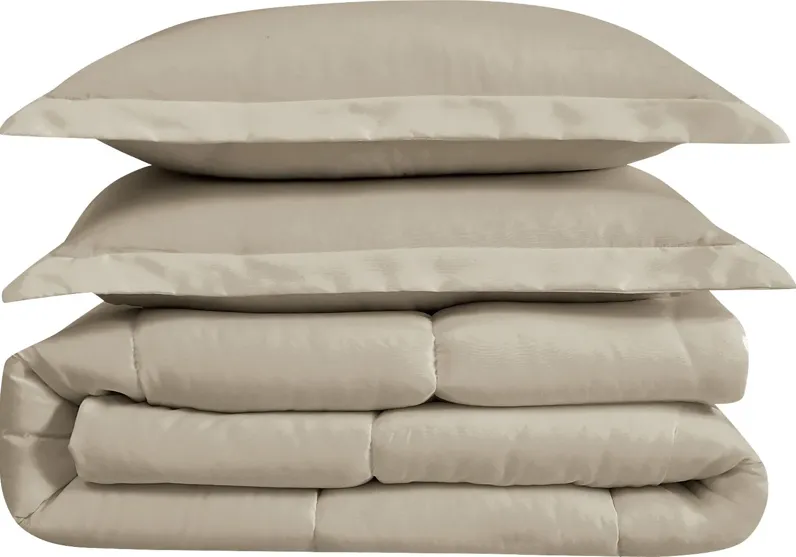 Kids Candy Colors Khaki Twin Comforter Set