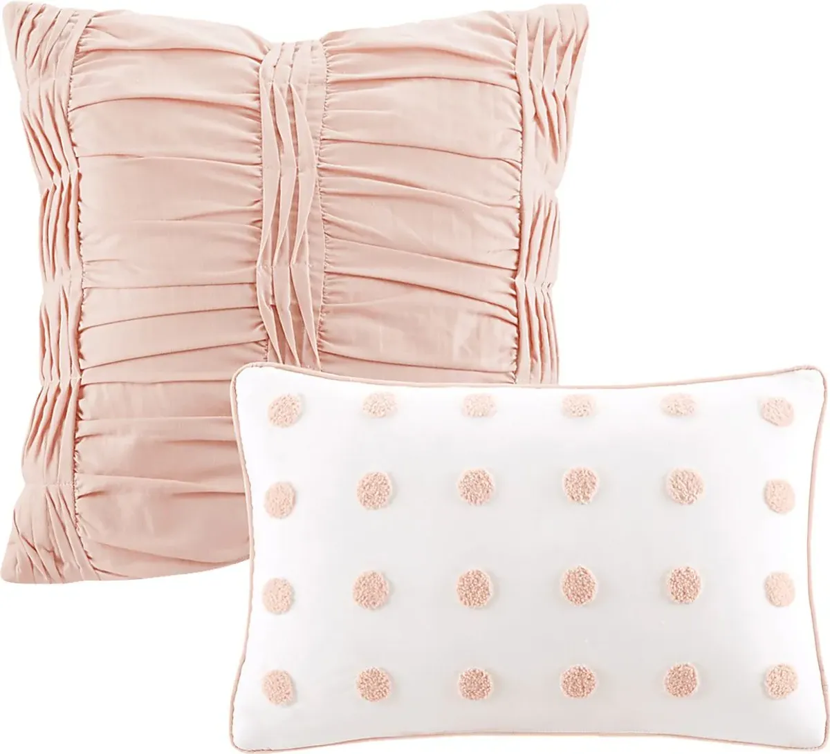 Kids Pastelle Pink Twin Comforter Set