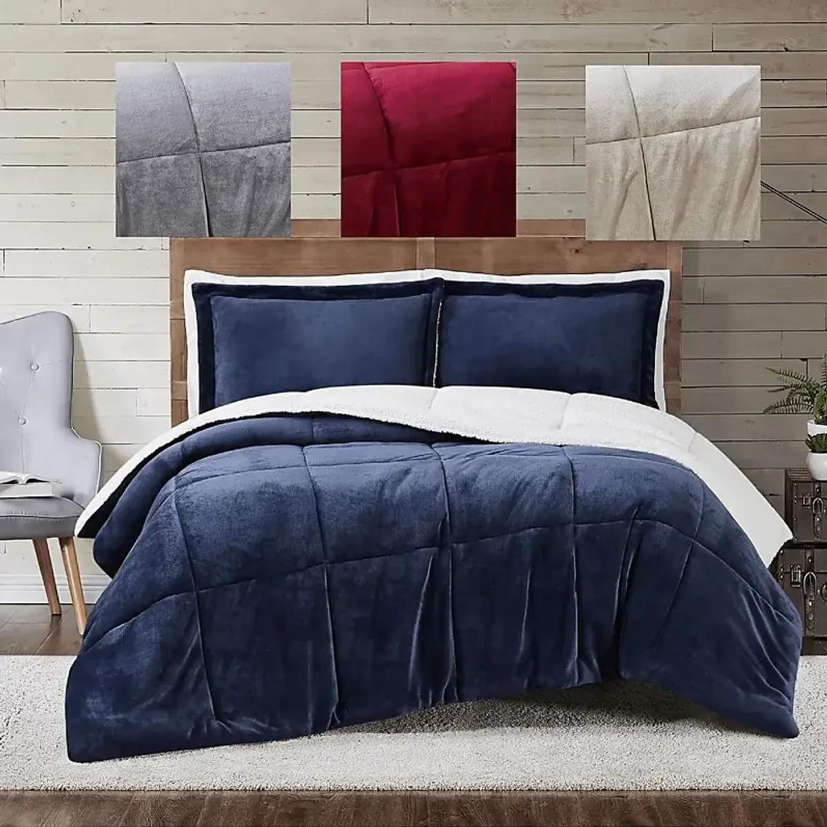 Kids Pebblecreek Indigo 2 Pc Twin Comforter Set