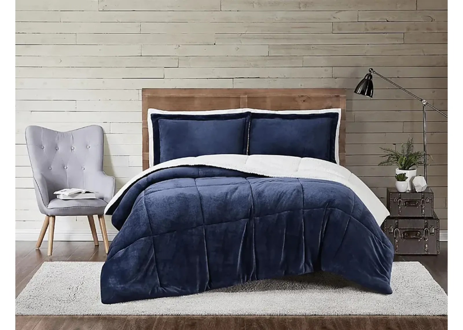 Kids Pebblecreek Indigo 2 Pc Twin Comforter Set