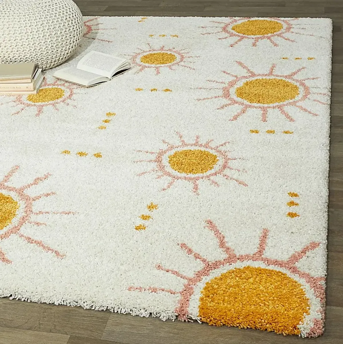 Kids Sun-Days Cream 3'11 x 5'7 Rug