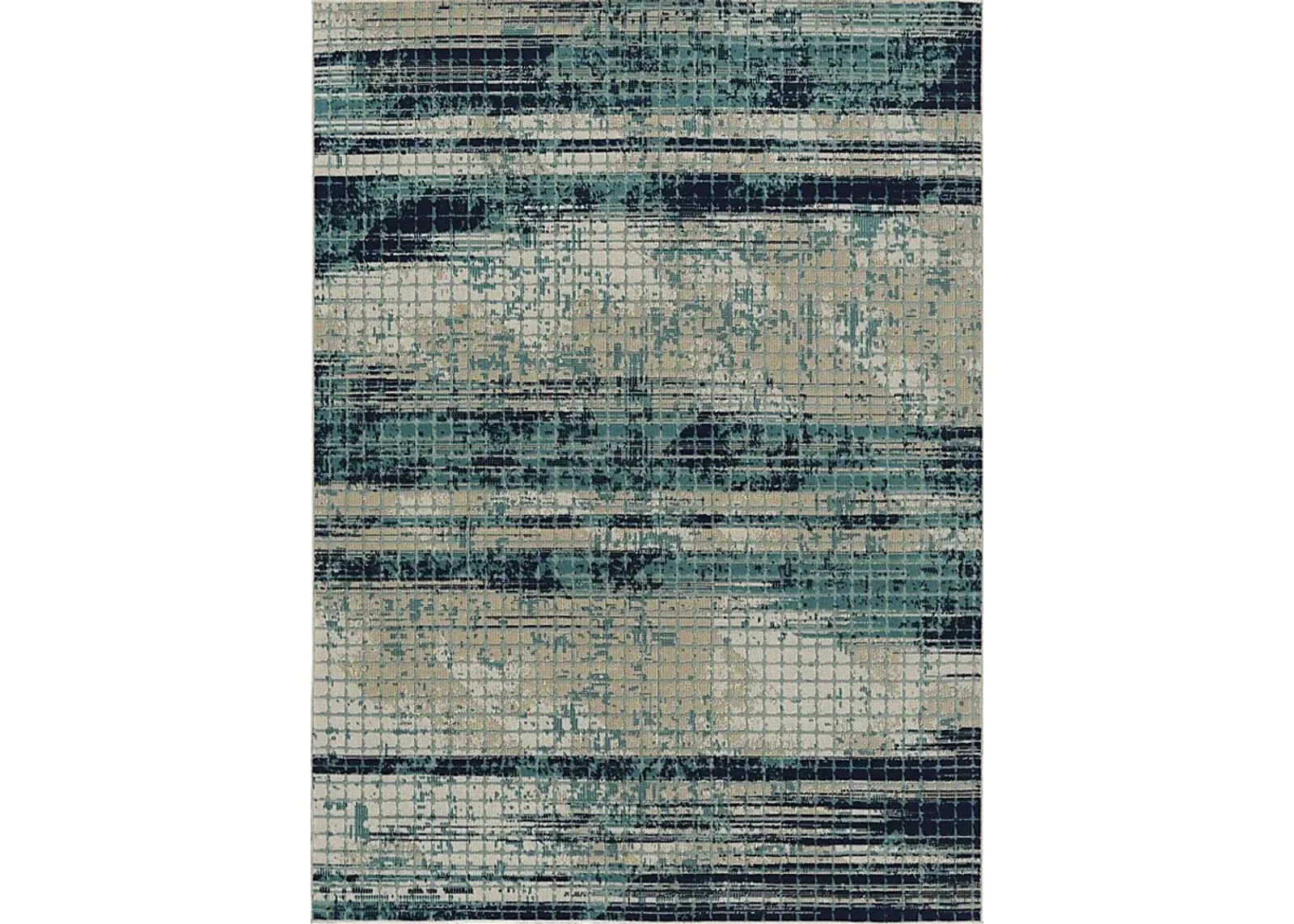 Kids Opalescent Gray 4' x 5'25 Rug