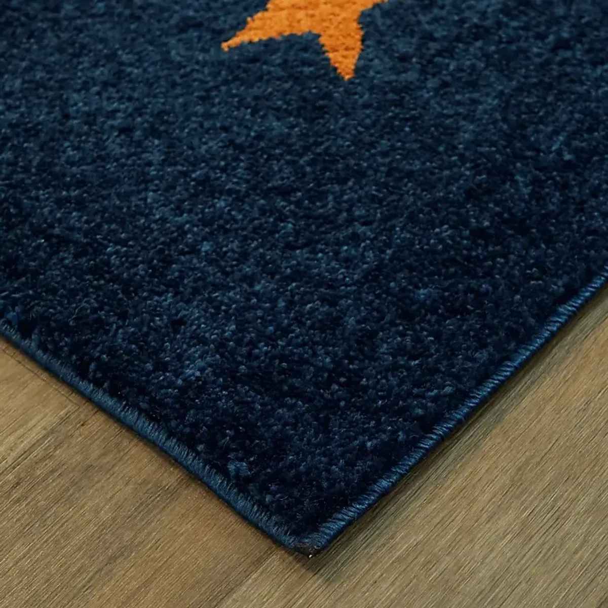 Kids Twinkly Night Navy 3'11 x 5'7 Rug