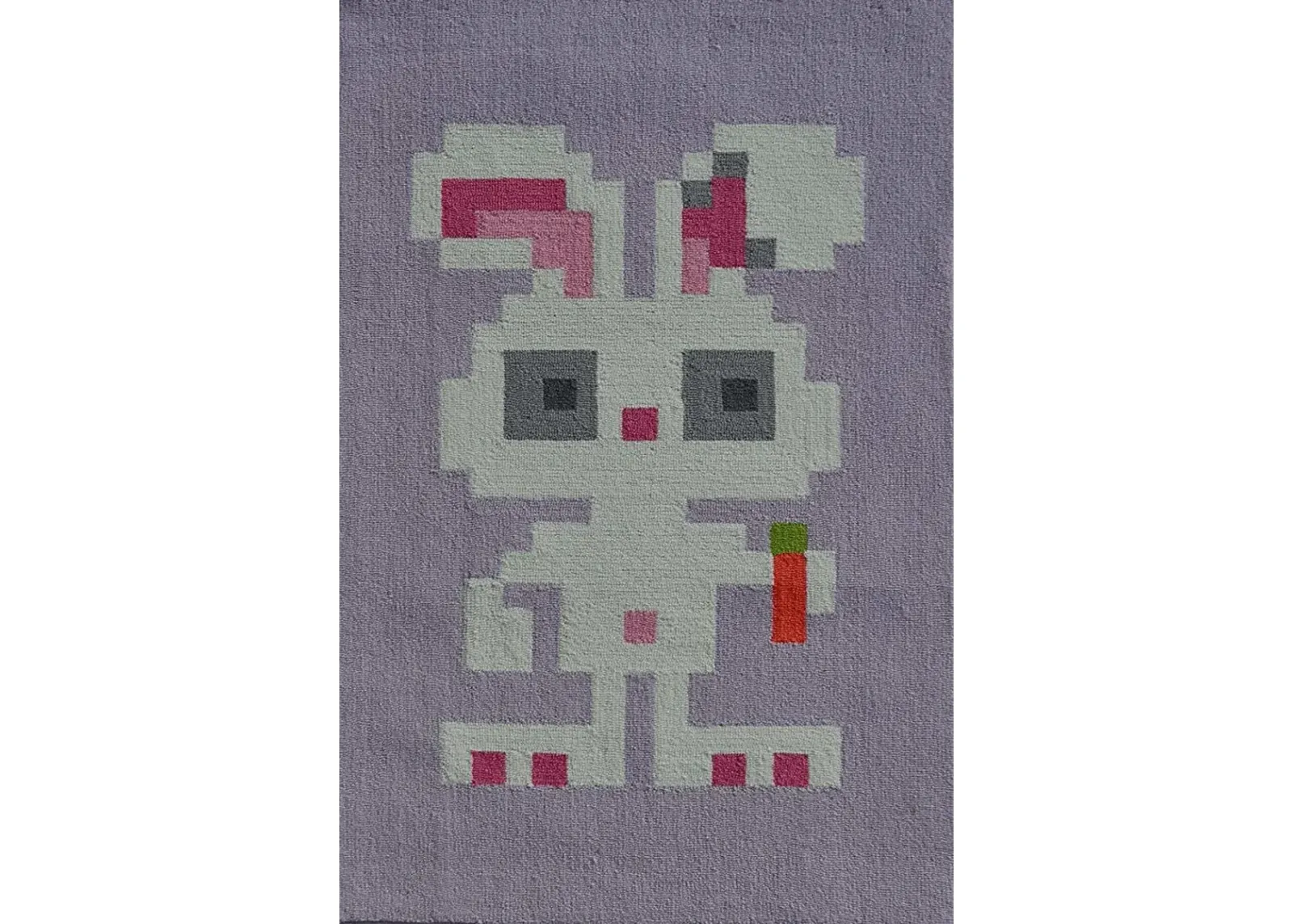 Kids Pixy Bunny Gray 2'8 x 4'8 Rug