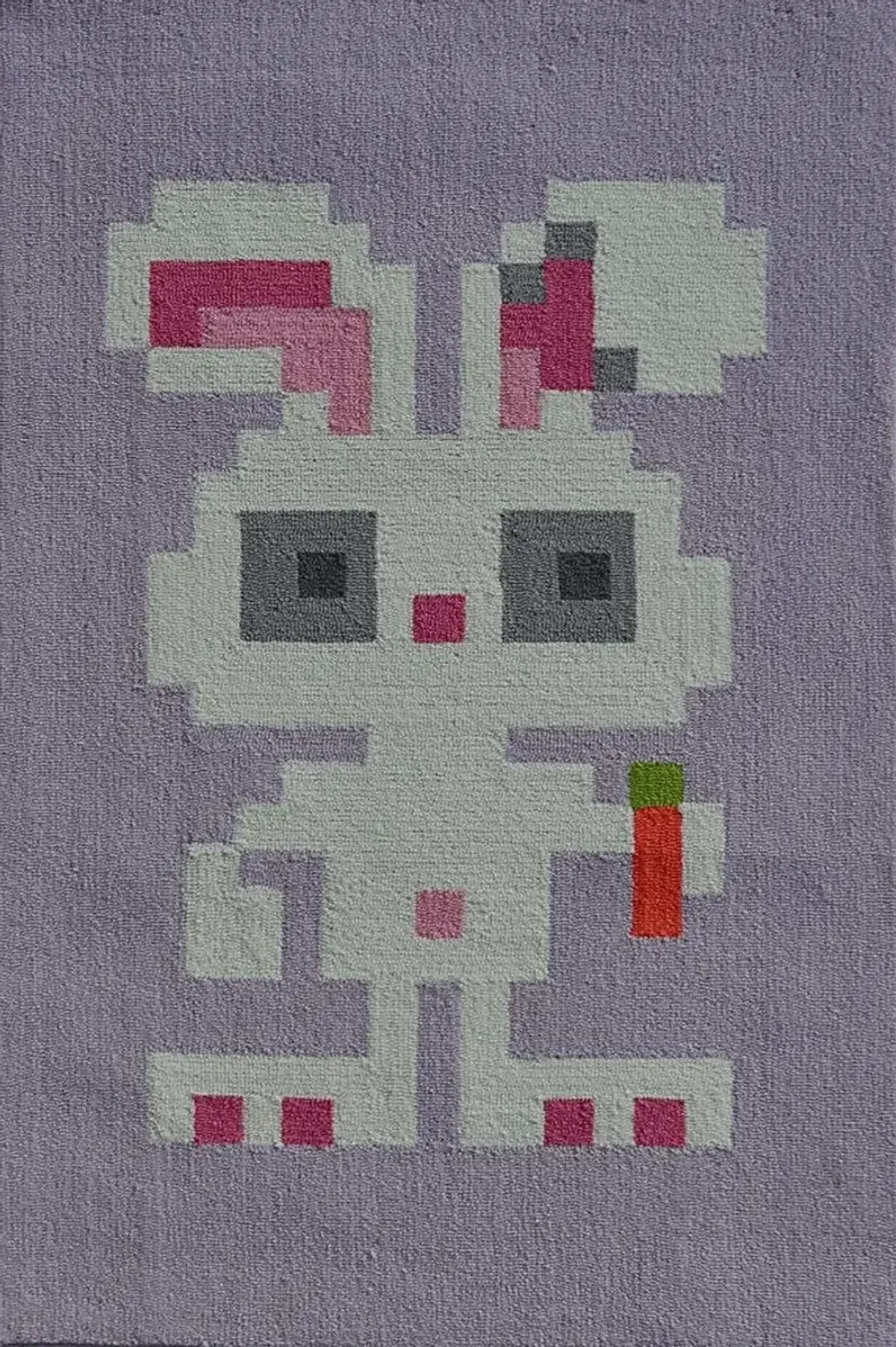 Kids Pixy Bunny Gray 2'8 x 4'8 Rug