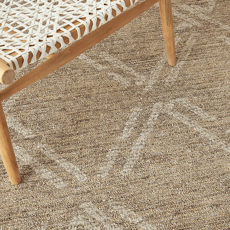 Kids Apollon Taupe 4' x 6' Rug