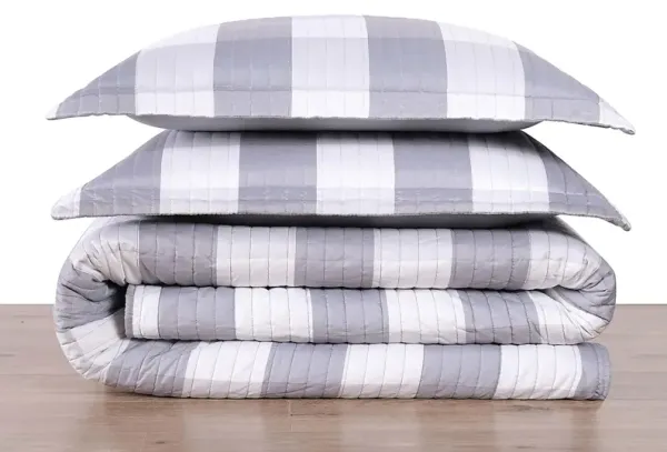 Kids Cottage Pearl Gray Twin Comforter Set