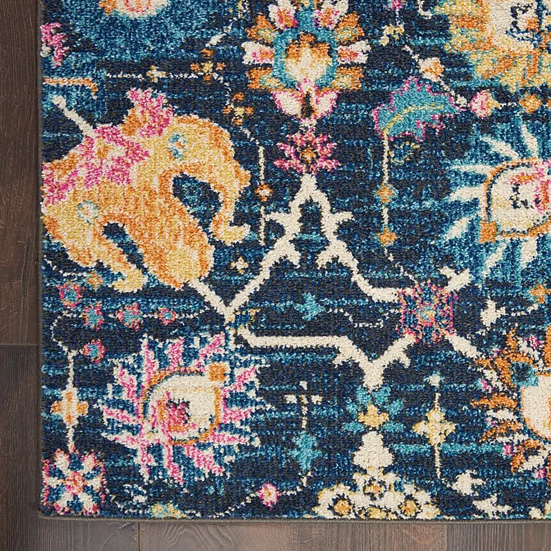 Kids Verenna Navy 4' x 6' Rug